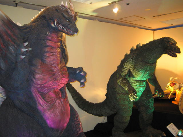 File:Suit and Puppet Museum - SpaceGodzilla and Godzilla Junior.png