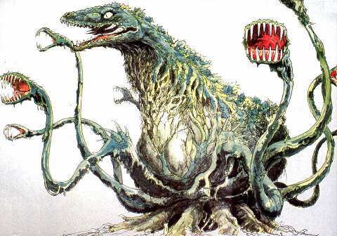 File:Concept Art - Godzilla vs. Biollante - Biollante 19.png