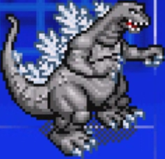 File:Gojira Kaiju Dairantou Advance - Character Sprites - Godzilla.png
