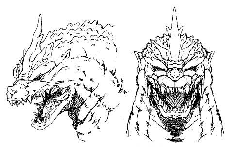 File:Concept Art - Godzilla vs. SpaceGodzilla - SpaceGodzilla Head 2.png