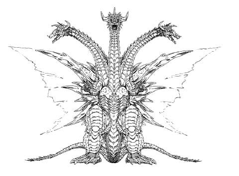 File:Concept Art - Rebirth of Mothra - Desghidorah 17.png