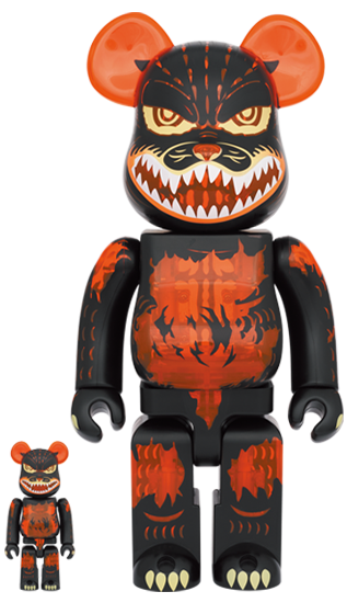 File:Bearbrick Clear Orange 100 and 400.png