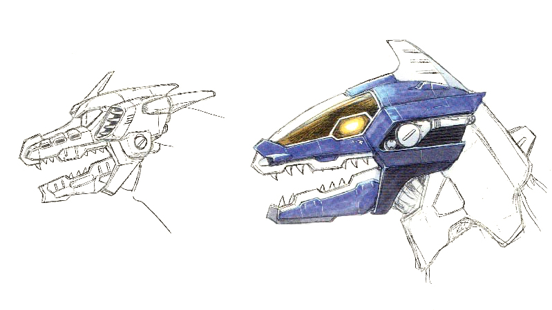 File:Concept Art - Godzilla Against MechaGodzilla - Kiryu Head 6.png