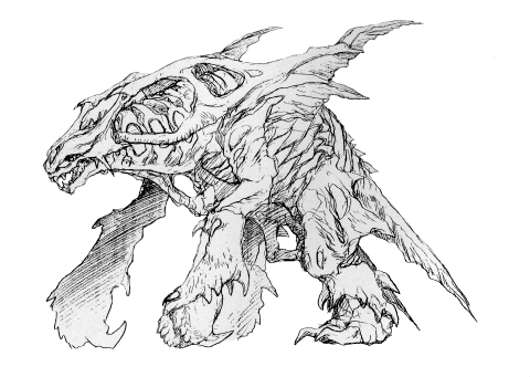 File:Concept Art - Godzilla 2000 Millennium - Orga 27.png