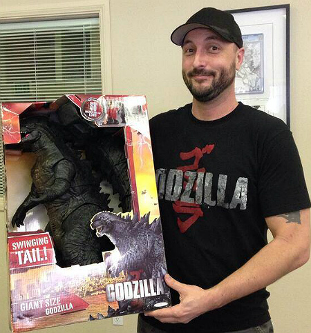 File:Chris Mowry With Giant Size Godzilla Figure.jpg