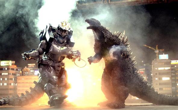 File:Godzilla fighting Kiryu behind scenes.jpg