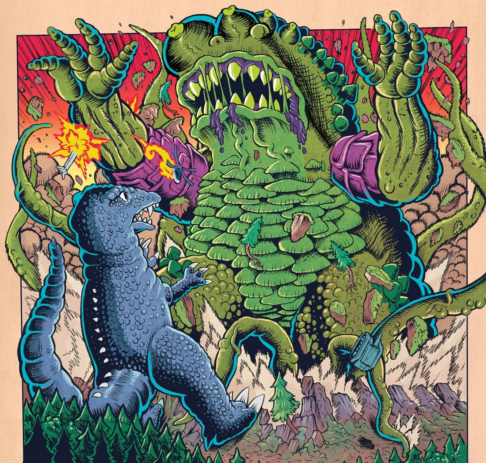 Godzilla Earth vs Monster King Orochi - Battles - Comic Vine