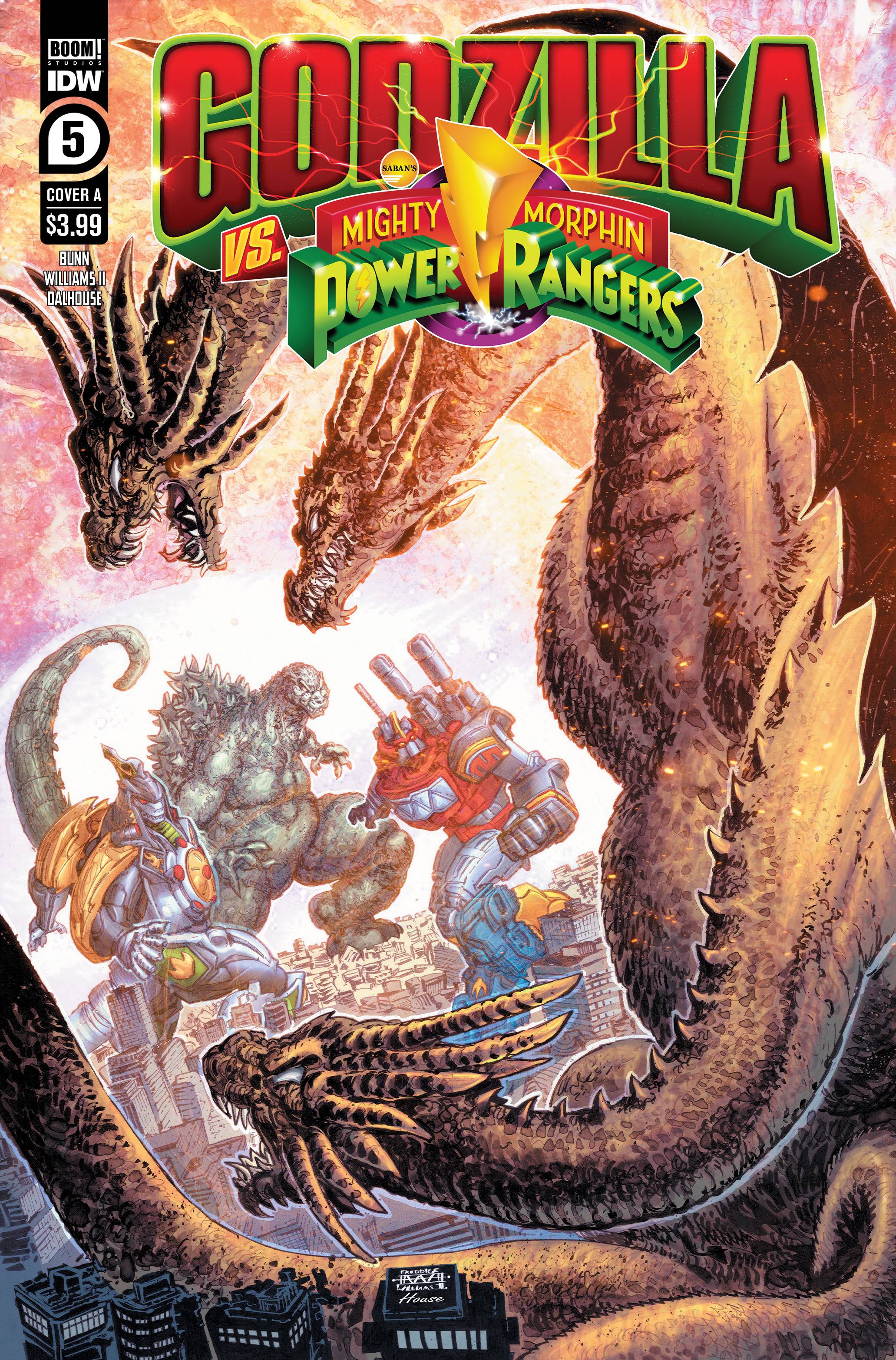 Godzilla vs. The Mighty Morphin Power Rangers #5 | Wikizilla, the