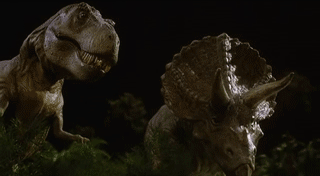 File:ROM3 Triceratops and T-Rex.gif