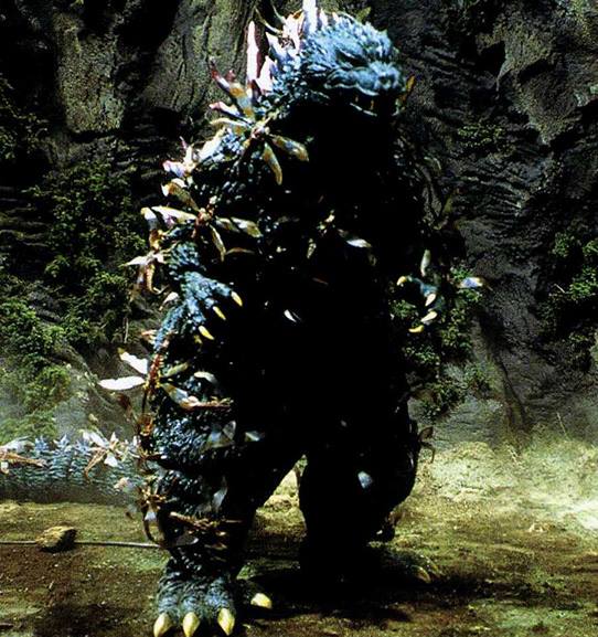 File:Godzilla vs. Megaguirus - Godzilla is swarmed by Meganula.jpg