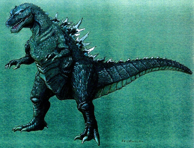 File:Concept Art - Godzilla vs. Destoroyah - Godzilla Junior 19.png