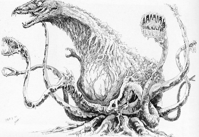 File:Concept Art - Godzilla vs. Biollante - Biollante 12.png