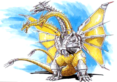 File:Concept Art - Godzilla vs. King Ghidorah - Mecha-King Ghidorah 4.png