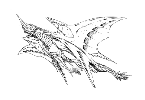 File:Concept Art - Rebirth of Mothra 2 - Dagahra 18.png