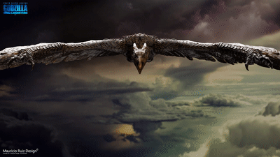 File:GKOTM concept art - 3D flying Rodan turnaround by Mauricio Ruiz 02.gif