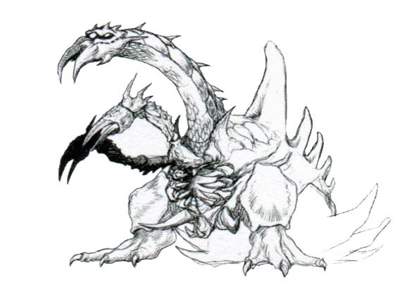 File:Concept Art - Godzilla vs. Destoroyah - Destoroyah 13.png