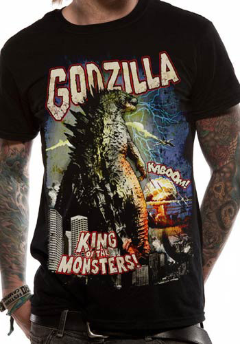 File:Godzilla 2014 Retro Poster Unisex T-Shirt.jpg