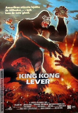 File:Swedish King Kong Lives Poster.jpg