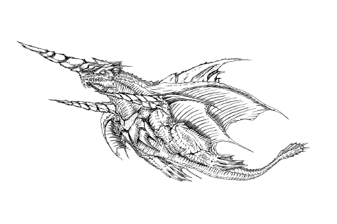 File:Concept Art - Rebirth of Mothra 2 - Dagahra 2.png