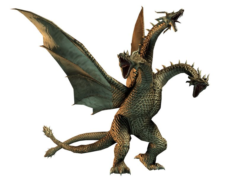 File:King Ghidorah in Godzilla Unleashed game of 2007.png