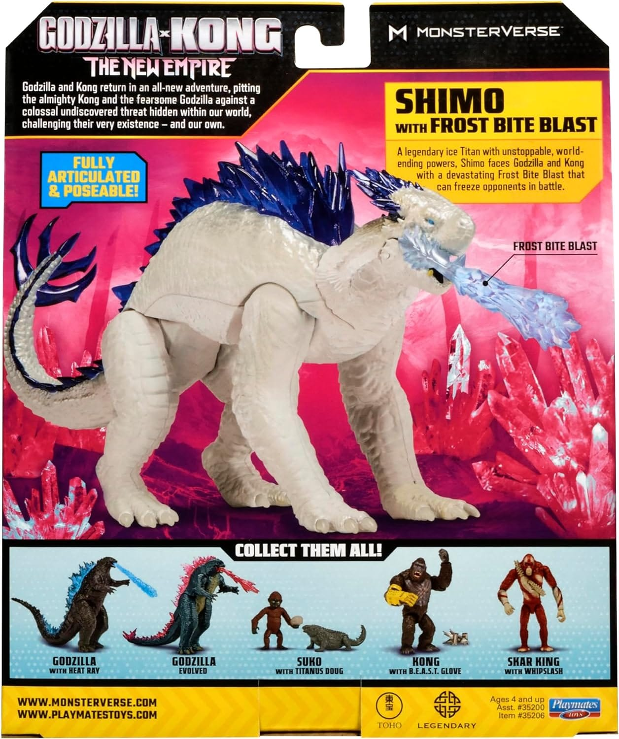 Monsterverse Godzilla x Kong: The New Empire 15cm Shimo with Frost
