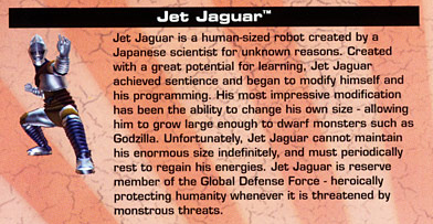 GODZILLA - Official Rurazu Of Earth 2 Jet Jaguar Hen / Japanese Of Ame