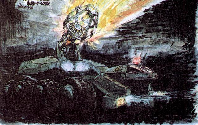 File:Concept Art - Godzilla vs. Biollante - MBT-92 3.png