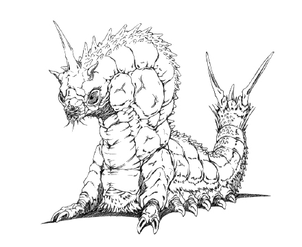 File:Concept Art - Godzilla vs. Mothra - Battra Larva 16.png