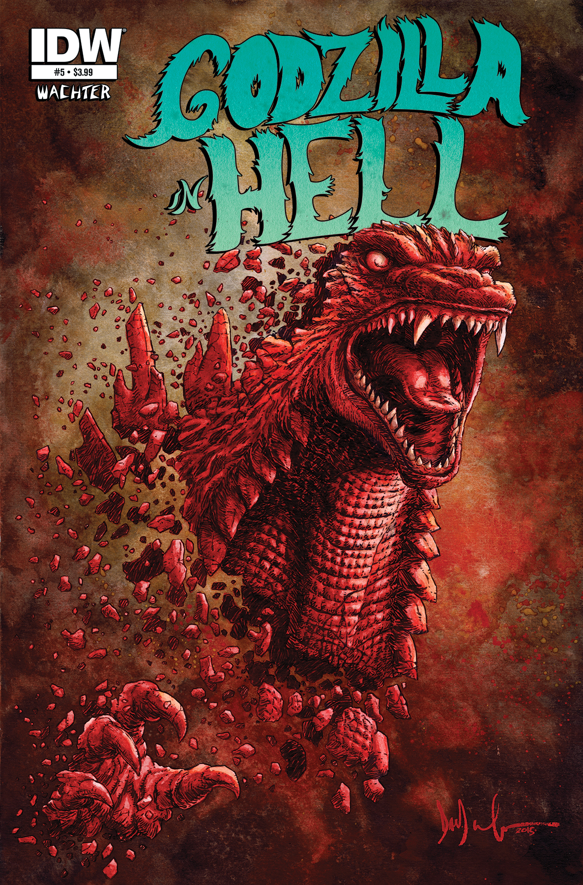 Godzilla in Hell #5 | Wikizilla, the kaiju encyclopedia