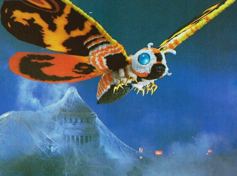 Mothra imago in Godzilla vs. Mothra