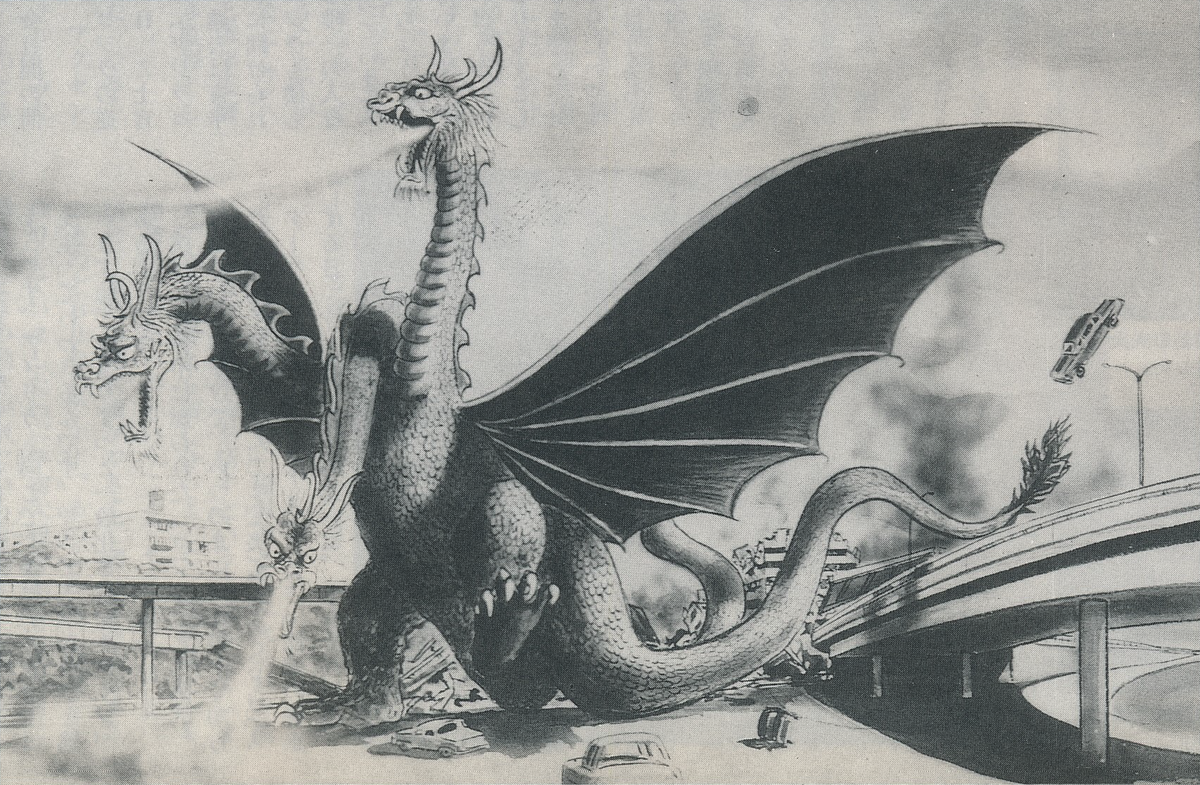 Fileshowa King Ghidorah Concept Artpng Wikizilla The Kaiju Encyclopedia